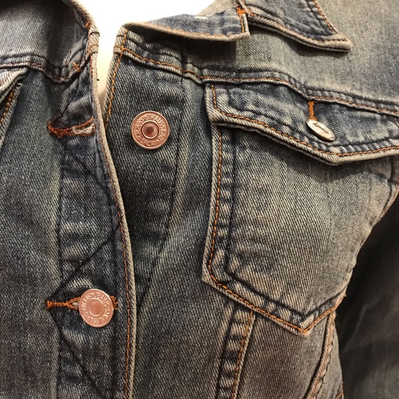 Anthropologie Lea & Viola Denim Jacket NEW - Picture 6 of 12